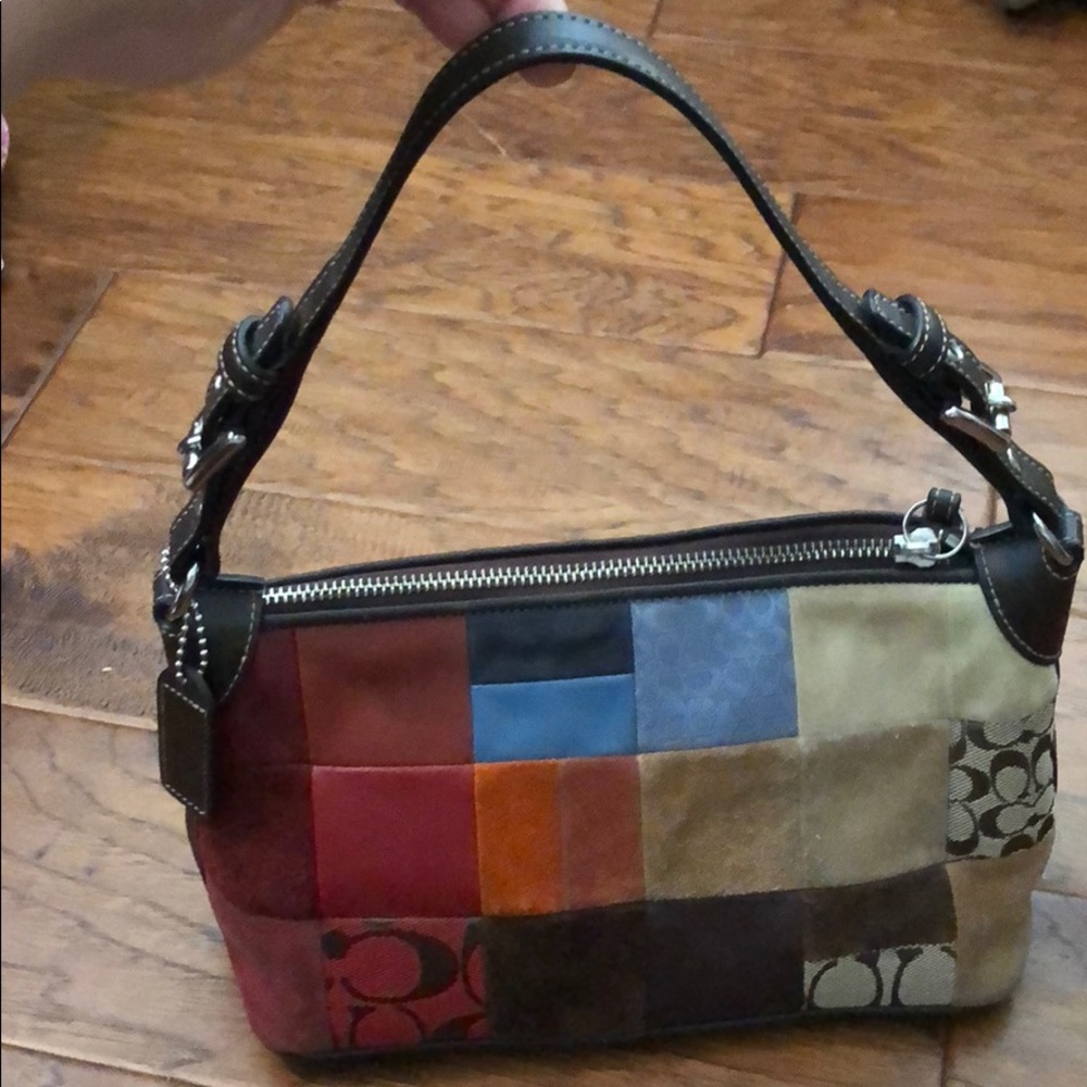 Coach patchwork purse